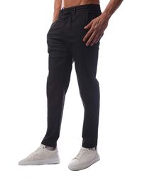 BOSS - Genius Solid Patterned Slim Trousers - Lyst