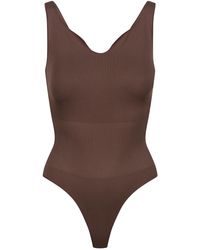 Ruey - Ladies Essentials Sweetheart Bodysuit Sculpting Recycled Stretch Fit - Lyst