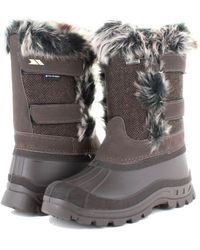 Trespass - Ladies Brace Waterproof Fleece Lined Winter Snow Boots - Lyst