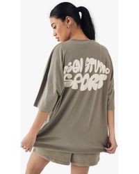 DSGN Studio - Sport Bubble Print Oversized T-Shirt - Lyst