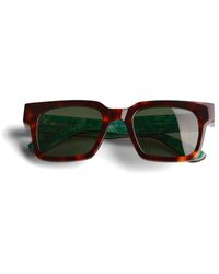 Ted Baker - Winstin Mib Square Framed Sunglasses, Tortoiseshell - Lyst