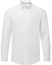 Asquith & Fox - Oxford Long-Sleeved Formal Shirt Cotton - Lyst