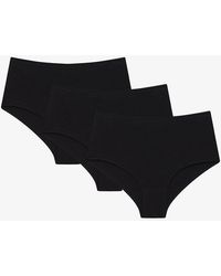 Penti - 3-Pack High-Waist Cotton Briefs - Lyst