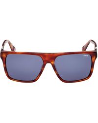 BMW - Havana Framed Lensed Sunglasses - Lyst
