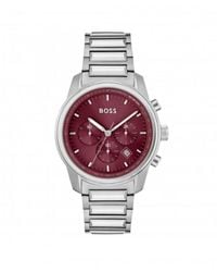BOSS - Trace Stainless Steel Bracelet Watch - Lyst