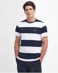 Barbour - Whalton Stripe Tailored T-Shirt - Lyst