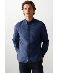 Secret Label - Button Down Collar Cotton Shirt - Lyst