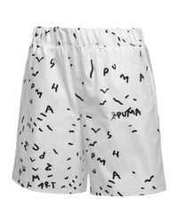 PUMA - X Shantell Martin Shorts Textile - Lyst