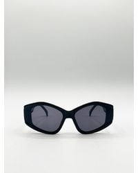 SVNX - Angular Cat-Eye Sunglasses - Lyst