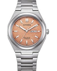 Citizen - Watch Aw0130-85Z Titanium - Lyst