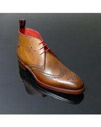 Jeffery West - Page 'worship' Piped Wing Tip Chukka Leather - Lyst