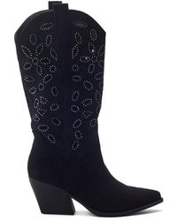 b.soleful - Gloribel Boots Faux Leather - Lyst