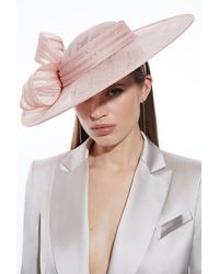 Karen Millen - Classic Bow Fascinator - Lyst