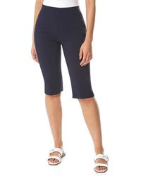 Roman - Knee Length Stretch Shorts - Lyst