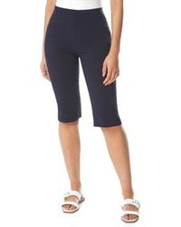 Roman - Knee Length Stretch Shorts - Lyst
