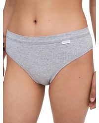 Chantelle - Cotton Comfort Hi Cut Brief - Lyst