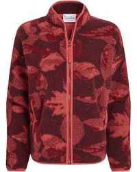Craghoppers - Ladies Catalina Leaf Print Fleece Jacket (Sumac) - Lyst