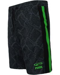 PUMA - Snake Pack Luxtg Woven Shorts Casual Pants 579909 01 - Lyst