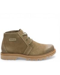 Caterpillar - Cat Leather Hiking Mid-Cut Chukka Ankle Boots - Lyst