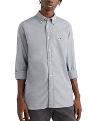 Tommy Hilfiger - Shirts Regular Fit Oxford Long Sleeve Casual Cotton Formal - Lyst