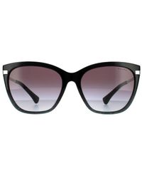Ralph Lauren - By Butterfly Shiny Gradient Glitter Sunglasses - Lyst