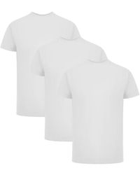 Palm Angels - Tri-Pack Tonal Classic Logo T-Shirts Cotton - Lyst