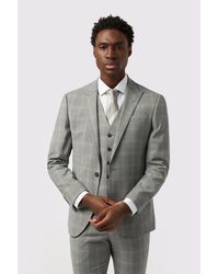 Alexandre Silver Label - Single Breasted Long Sleeve One Button Tailored Suit Jacket - Lyst
