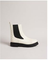 Ted Baker - Lukki Chelsea Boot With Whipstitch Detail - Lyst