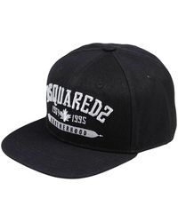 DSquared² - Brotherhood Logo Zwarte Pet - Lyst