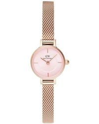 Daniel Wellington - Dw00100743 Ladies Petite Mini Melrose 19Mm Watch - Lyst