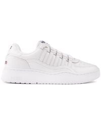 K-swiss - Cannoncourt Leather Trainers - Lyst