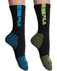 Fila - Pack-2 Long Running Socks F2525 For - Lyst