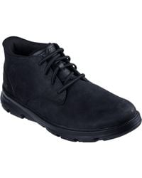 Skechers - Arch Fit Garza Ridley Leder Herren Knöchelstiefel - Lyst