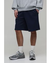 BoohooMAN - Basic Baggy Fit Jersey Short - Lyst