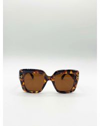 SVNX - Bold Square Sunglasses - Lyst