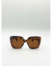 SVNX - Bold Square Sunglasses - Lyst