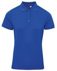 PREMIER - Coolchecker Plus Poloshirt (Koningsblauw) - Lyst