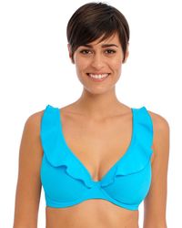 Freya - 7230 Jewel Cove Underwired High Apex Bikini Top - Lyst