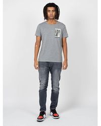 Pepe Jeans - T-shirt Tide Mannen Grijs - Lyst