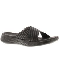 Skechers - Wedge Sandals On The Go 600 Stunni Slip On - Lyst