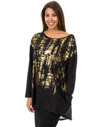 Met - Boat Neck Long Sleeve T-Shirt 10Dml0437 - Lyst