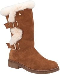 Hush Puppies - Megan Ladies Mid Boots - Lyst