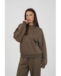 Brave Soul - Crew Neck Scuba Sweatshirt - Lyst