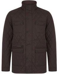 Kensington Eastside - Diamond Quilted Funnel-Neck Jacket - Lyst