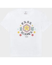 CASABLANCA - Bosozoku Printed Slim Fitted T-Shirt Cotton - Lyst