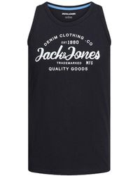 Jack & Jones - Sleeveless Vest Logo - Lyst