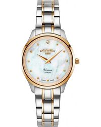 Roamer - 601857-47-89-20 Ladies Venus Diamond Watch - Lyst