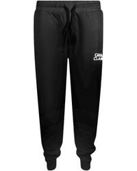 Roberto Cavalli - Logo Sweatpants Cotton - Lyst