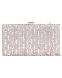 SVNX - Diamante Boxy Clutch - Lyst