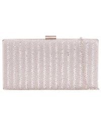 SVNX - Diamante Boxy Clutch - Lyst